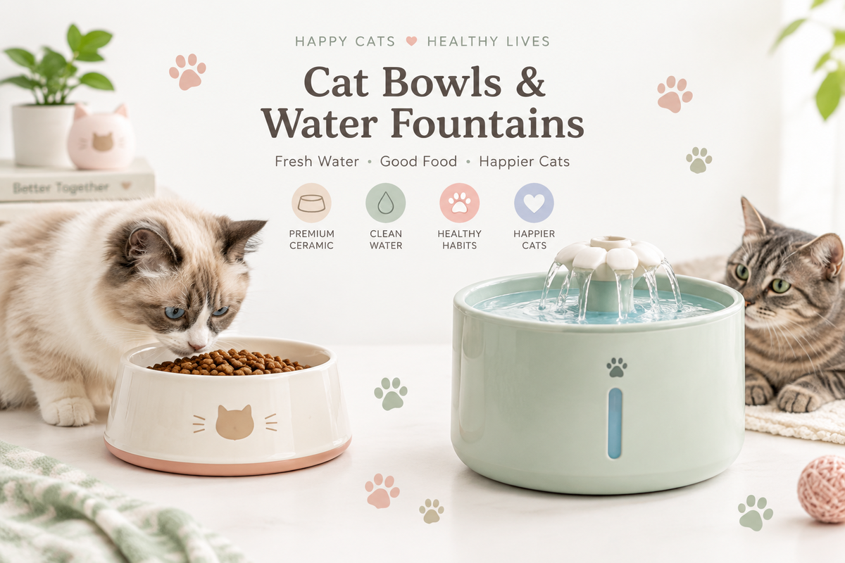 Cat Bowls & Fountains